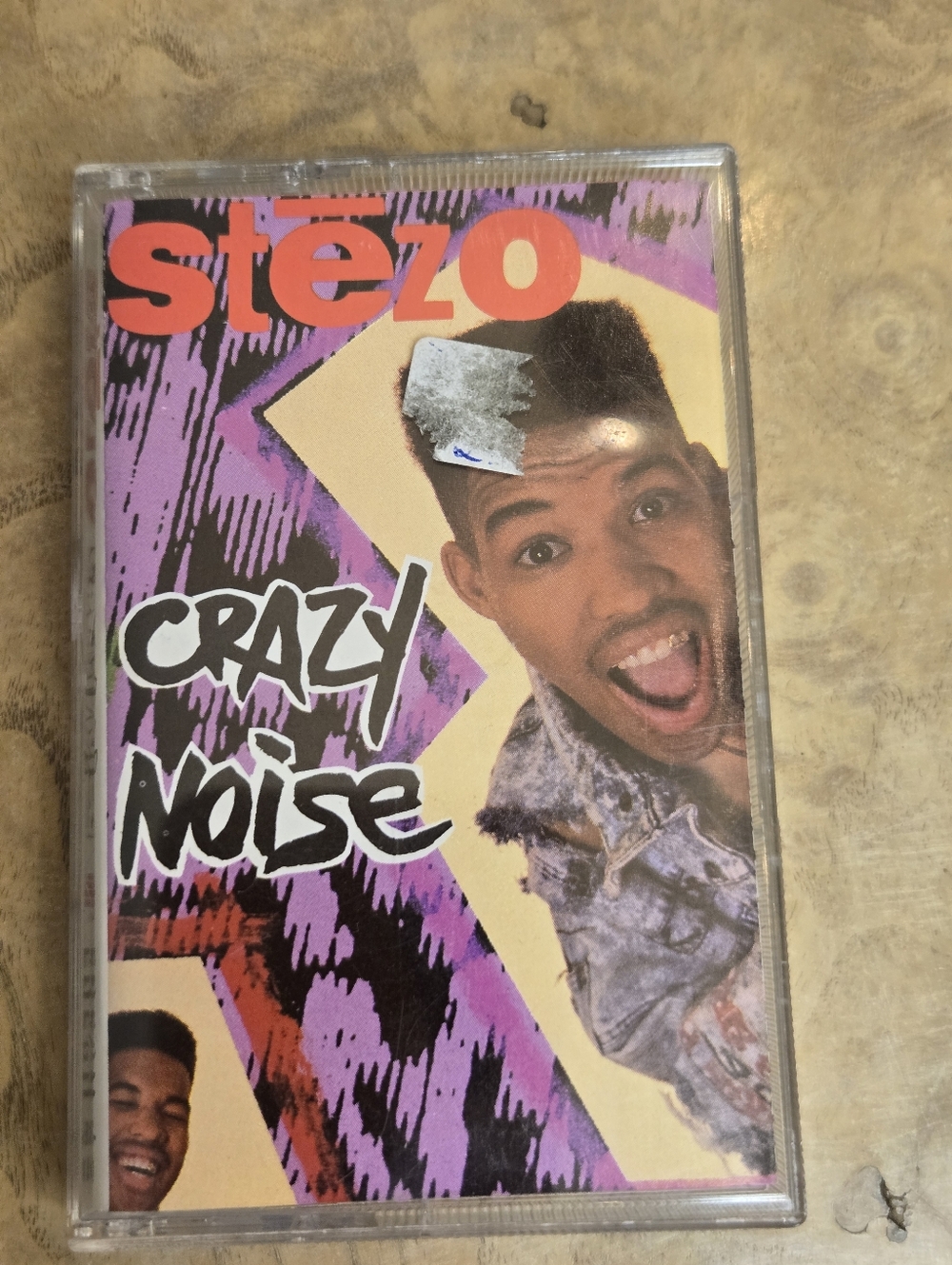 Stezo "Crazy Noise" Cassette Tape - Purple & Yellow Cover